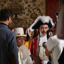 Natale a Londra - Dio salvi la Regina: Paolo Ruffini sul set