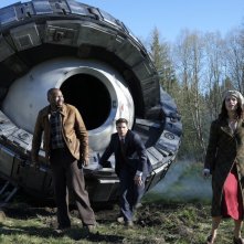 Timeless: i protagonisti Malcolm Barrett, Abigail Spencer e Matt Lanter