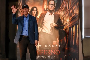 Inferno: Ron Howard saluta al stampa a Firenze