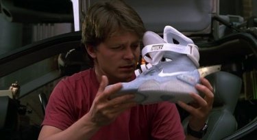Ritorno al futuro parte II: Michael J. Fox con le Nike Mag