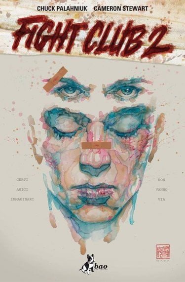 La copertina del graphic novel Fight Club 2