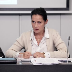 150 Milligrams: Sidse Babett Knudsen in una scena del film