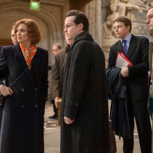 Denial: Rachel Weisz, Andrew Scott e Jack Lowden in un momento del film