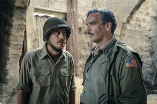 In guerra per amore: Pierfrancesco Diliberto e Andrea Di Stefano in un momento del film