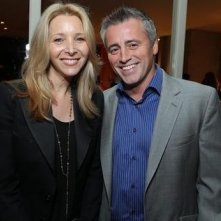 Lisa Kudrow e Matt LeBlanc in una foto che li ritrae insieme