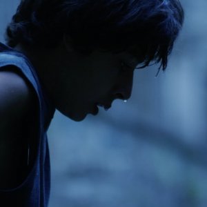 Boy on the Bridge: Constantinos Farmakas in una scena del film