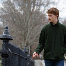 Manchester by the Sea: Lucas Hedges in una scena del film