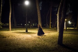 Maria per Roma: una scena notturna del film