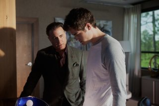 Max Steel: Andy Garcia e Ben Winchell in una scena del film