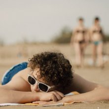 My First Highway: Aaron Roggeman in un momento del film