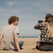 My First Highway: Aaron Roggeman e Romy Lauwers in un momento del film