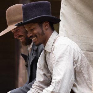 The Birth of a Nation: Nate Parker e Armie Hammer in una scena del film