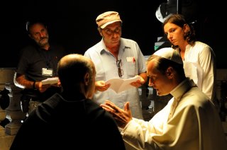 The Young Pope: un momento delle riprese della serie