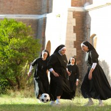 The Young Pope: un momento della partita a calcetto tra suore