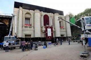 The Young Pope: Un'immagine sul set della serie