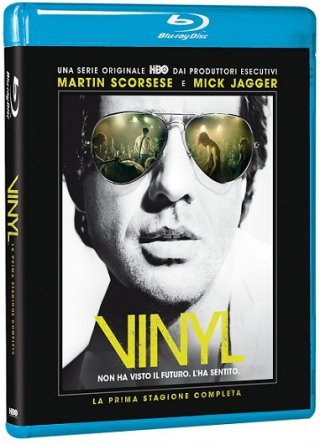 La cover del blu-ray di Vinyl