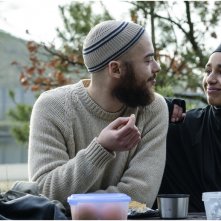 Layla M.: Nora El Koussour e Ilias Addab in una scena del film