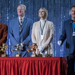 Mascots: Don Lake, Ed Begley Jr., Jane Lynch, Michael Hitchcock in una foto del film
