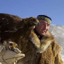 The Eagle Huntress: Nurgaiv Rys in una scena del documentario