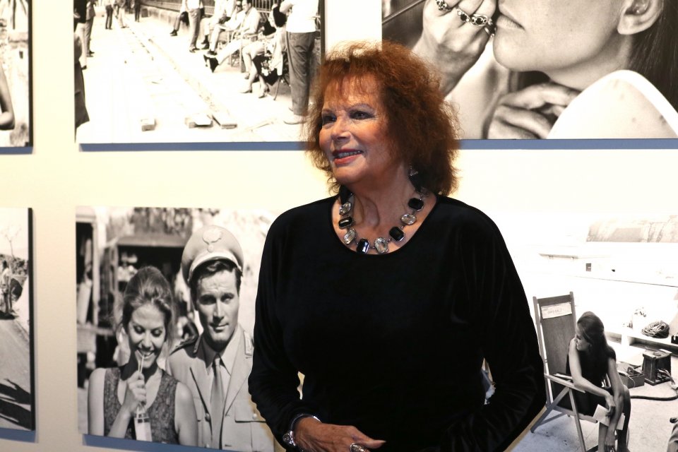 Roma 2016: una foto di Caudia Cardinale alla mostra di scatti inediti de Il giorno della civetta