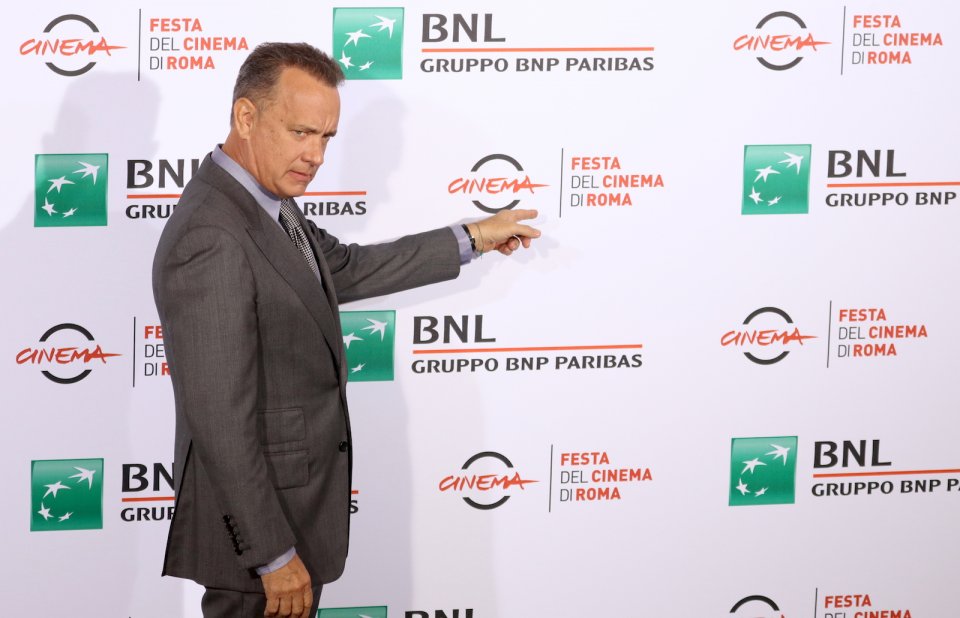 Roma 2016: Tom Hanks entra al photocall