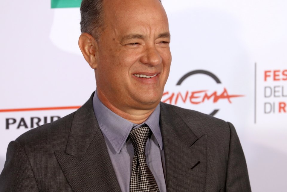 Roma 2016: un primo piano di Tom Hanks al photocall