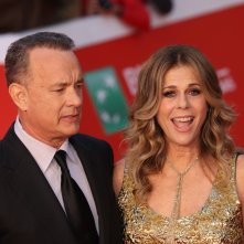 Roma 2016: Tom Hanks insieme a Rita Wilson posano sul red carpet 