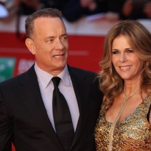 Roma 2016: Tom Hanks e Rita Wilson posano sul red carpet 