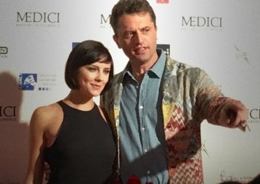 Medici: Guido caprino e Annabel Scholey a Firenze alla premiere