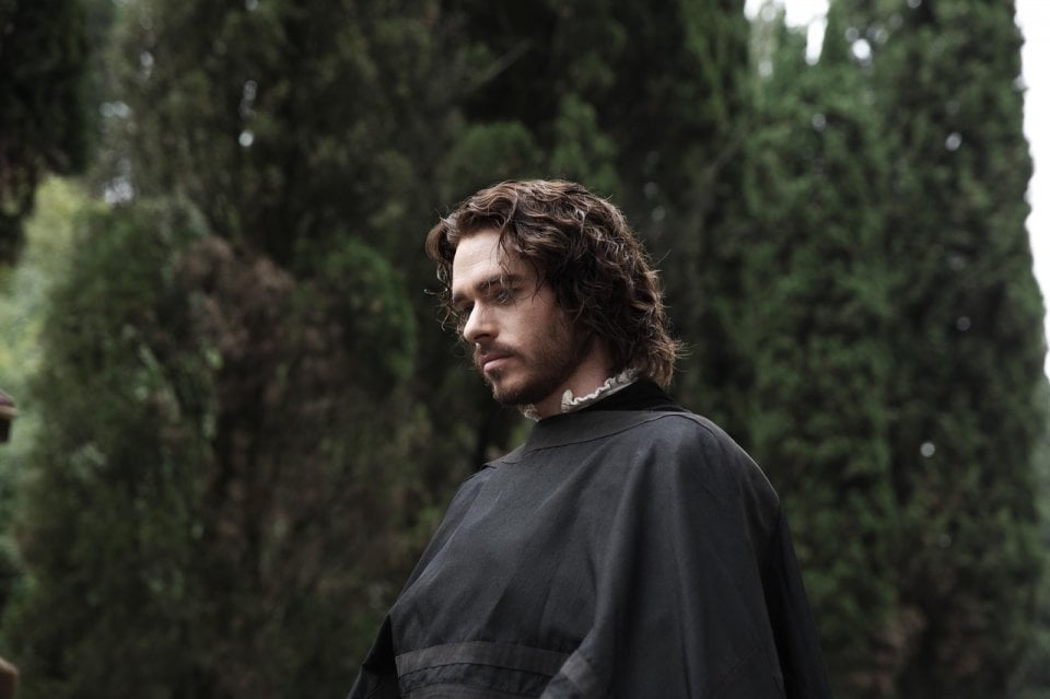 Medici, Masters of Florence: una foto del protagonista Richard Madden