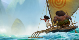 Oceania: una scena suggestiva del film