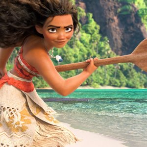 Oceania: la protagonista in una scena del film