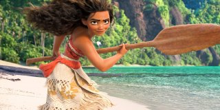 Oceania: la protagonista in una scena del film