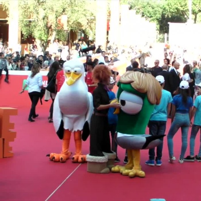 Cicogne in missione: il tappeto rosso a Roma 2016