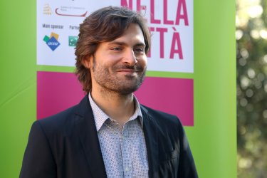 Roma 2016: Federico Russo al photocall di Cicogne in missione