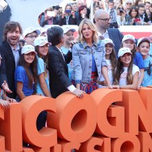 Roma 2016: il regista e i doppiatori del film sul red carpet di Cicogne in missione