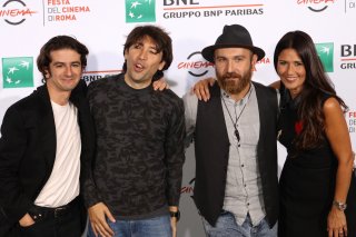 Roma 2016: Maccio Capatonda, Francesco Mandelli, Herbert Ballerina, Barbara Tabita al photocall di Mariottide