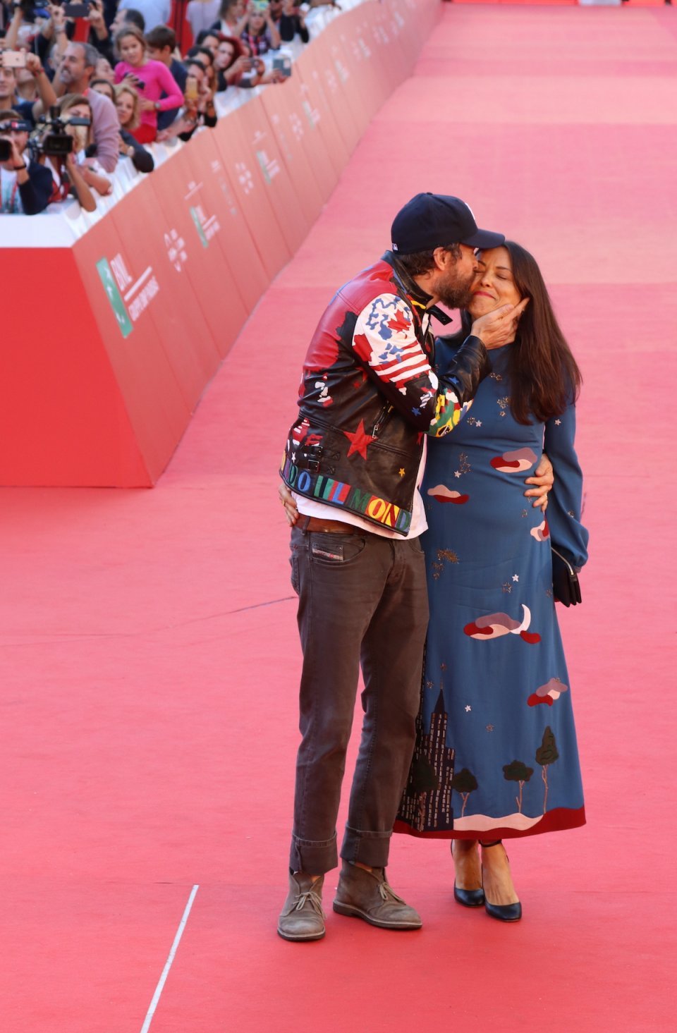 Roma 2016: Jovanotti con sua moglie sul red carpet