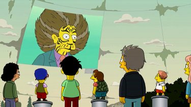 I Simpson: una scena di Treehouse of Horror XXVII ispirata a Hunger Games