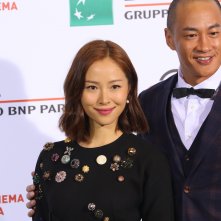 Roma 2016: gli attori Peter Yun Tung Ho, Jiang Yiyan al photocall di Sword Master