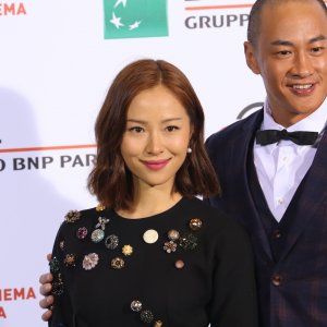 Roma 2016: gli attori Peter Yun Tung Ho, Jiang Yiyan al photocall di Sword Master