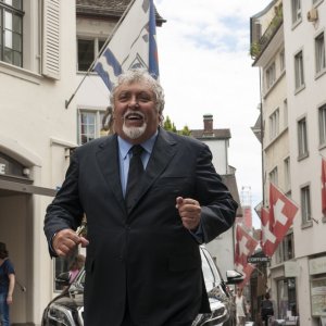 Non si ruba a casa dei ladri: Maurizio Mattioli in un momento del film