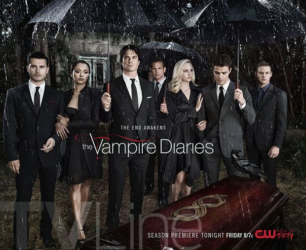 The Vampire Diaries. il poster dell'ottava stagione