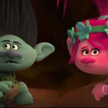 Trolls: un momento del film animato