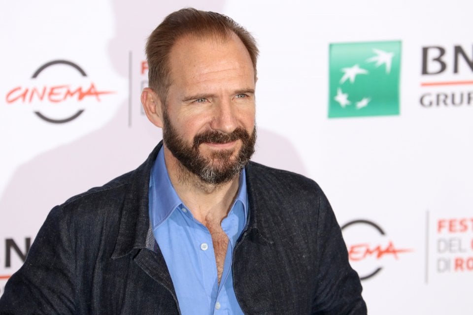 Roma 2016: un primo piano di Ralph Fiennes al photocall de Il paziente inglese