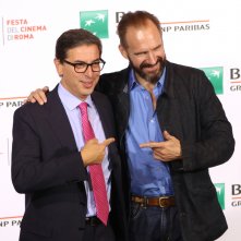 Roma 2016: Ralph Fiennes e Antonio Monda al photocall de Il paziente inglese