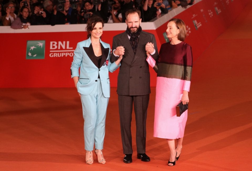 Roma 2016: Ralph Fiennes, Juliette Binoche e Kristin Scott Thomas sul red carpet de Il paziente inglese