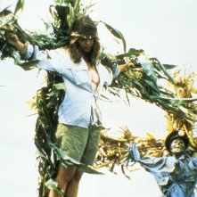 Linda Hamilton in una scena di Grano Rosso Sangue (Children of the Corn)