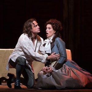 The Metropolitan Opera di New York: Don Giovanni - Un'immagine tratta dall'opera teatrale
