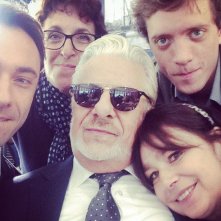 Romanzo famigliare: Francesca Archibugi sul set con Giancarlo Giannini e Marius Bizau